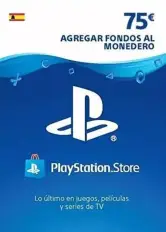 Tarjeta 75€ PlayStation (Saldo PSN)
