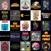Camisetas (+100 diseños diferentes)  + Calcetines GRATIS