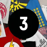 Pack 3 Camisetas Geek Misteriosas