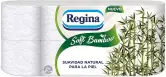 8 Rollos de Papel Higiénico 3 Capas Regina Soft Bamboo