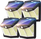 Pack 4 focos LED solares Pack 4 focos LED solares