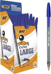 50x Boligrafos BIC Cristal Azul