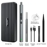 Set destornillador eléctrico y manual + 58 puntas y accesorios
