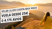 Vuelos esta semana con Vueling desde 25€ o 4.175 Avios