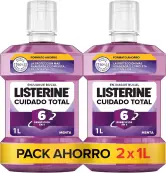 2x 1L Enjuague Bucal Listerine Menta