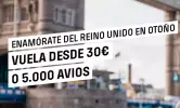 Vuela a Reino Unido en otoño