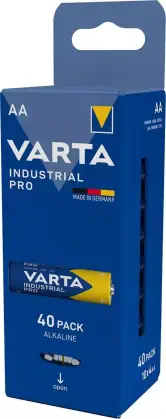 40 Pilas alcalinas AA VARTA