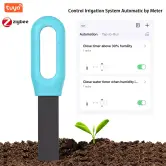 Sensor de humedad y temperatura Bluetooth para plantas y jardín