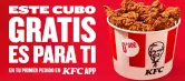 Cubo de 8 Tiras (KFC, Primer Pedido kfc.es y kfc app superiores a 10€)
