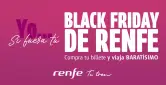 Billetes de tren Renfe desde 7€ por el Black Friday