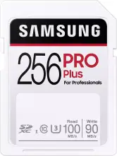Tarjeta Samsung Pro Plus SD SDXC UHS-I U3 de 256 GB