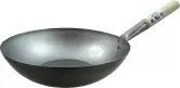 Wok de acero al carbono 35 cm Jade Temple