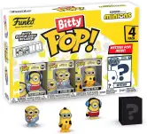 Funko Bitty Pop! Minions Roller Skating Stuart 4PK