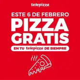 Día de la Pizza en Telepizza España (6 Febrero)