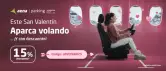 15% Dto. por Sán Valentín en Parking Aena