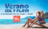 Hasta 120€ Dto. al reservar tus vacaciones con Logitravel (vuelo y hotel)