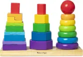 Apilador Geométrico con 25 piezas Melissa & Doug