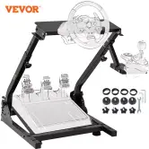 Soporte de volante para simulador de carreras