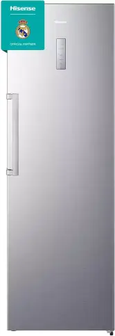 Frigorífico Hisense 370L Inox Total No Frost