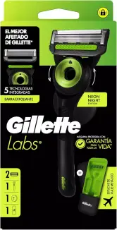 Maquinilla De Afeitar GilletteLabs Neon Night Edition