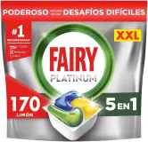 170 Cápsulas Fairy Platinum Limón 5 en 1