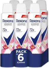 6x 200ml Desodorante Rexona Advance Protection