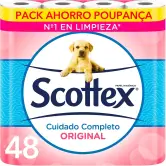 48 Rollos de Papel Higiénico Scottex Original