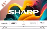 TV Android 55" QLED Sharp