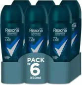 6x 50ml Desodorante Rexona Advanced Protection Roll-On