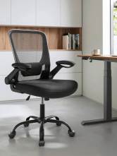 Silla de oficina ergonómica de lona
