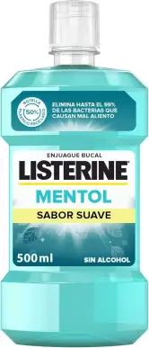 Enjuague bucal Listerine mentol 500ml