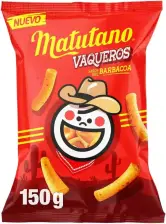 Matutano Vaqueros sabor barbacoa 150 grs. 
