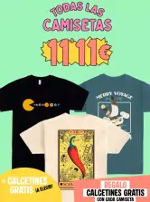 TODAS las camisetas + 2 pares de calcetines gratis en Pampling TODAS las camisetas + 2 pares de calcetines gratis en Pampling