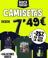 TODAS las camisetas desde 5,9€ + 20% Dto. en TODO lo demás + calcetines gratis en Pampling TODAS las camisetas desde 5,9€ + 20% Dto. en TODO lo demás + calcetines gratis en Pampling