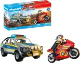 PLAYMOBIL Action Heroes Persecución con camioneta policial
