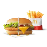Hamburguesa pequeña a elegir + Patatas Pequeñas en McDonald’s (Oferta semanal)