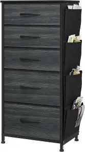 Cajonera de tela con 5 cajones extraíbles YITAHOME Cajonera de tela con 5 cajones extraíbles YITAHOME
