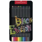 12 Lápices de colores Faber-Castell Black Edition