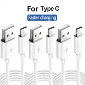 3x 3m Cable USB tipo C 3A