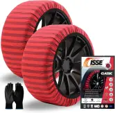  Kit de 2 Cadenas Coche + guantes