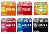 20x 3gr. Caramelos Halls (6 sabores a elegir)