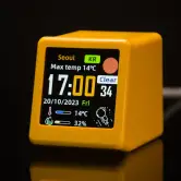 Reloj wifi meteorológico 