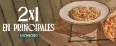 2x1 en principales a Domicilio en Ginos