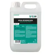 5L Agua Desionizada Ultra Pura EQM ECO-112