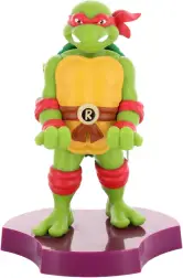 Soporte Cableguys Tortugas Ninja Raphael 10cm