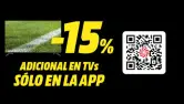 15% EXTRA en televisión en Mediamarkt (Solo APP)