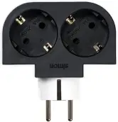 Adaptador Giratorio Plug 2 Tomas 16A Simon