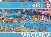 Puzzle 3000 Piezas Vida Panorama Educa