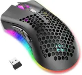 Ratón inalámbrico 7 botones 3 DPI USB