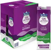 6x 1L Leche Semidesnatada Kaiku Sin Lactosa